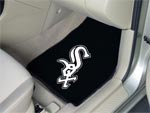 Chicago White Sox MLB Baseball Logo Car Floor Mats - Carpet - 2 Piece Set FM-6366