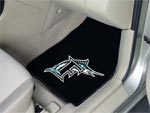 Florida Marlins MLB Baseball Logo Car Floor Mats - Carpet - 2 Piece Set FM-6437