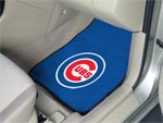 Chicago Cubs MLB Baseball Logo Car Floor Mats - Carpet - 2 Piece Set FM-6466