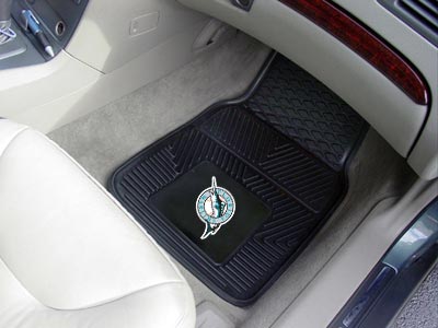 Florida Marlins MLB Baseball Logo Car Floor Mats - Heavy-Duty Vinyl - 2 Piece Set - Logo Floor Mats &amp; Car Mats