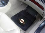 San Francisco Giants MLB Baseball Logo Car Floor Mats - Heavy-Duty Vinyl - 2 Piece Set FM-8848