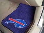 Buffalo Bills NFL Football Logo Car Floor Mats - Carpet - 2 Piece Set