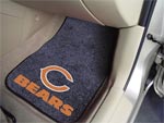 Chicago Bears NFL Football Logo Car Floor Mats - Carpet - 2 Piece Set