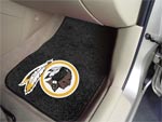 Washington Redskins NFL Football Logo Car Floor Mats - Carpet - 2 Piece Set
