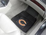 Chicago Bears NFL Football Logo Car Floor Mats - Heavy-Duty Vinyl - 2 Piece Set FM-8753