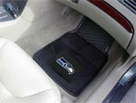 Seattle Seahawks NFL Football Logo Car Floor Mats - Heavy-Duty Vinyl - 2 Piece Set