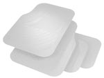 Rubber Queen [7074-6] Lexington Vinyl Car Floor Mat - 4-Piece Set - Clear