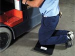 Andersen [433] Kneeling Comfort Portable Anti-Fatigue Knee Cushion Mat - Foam w/ Rubber Backing - (4) 12" x 22" x 7/8" Mats