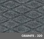 Andersen [442] Hog Heaven™ Fashion Dry Area Anti-Fatigue Floor Mat - Granite - 320