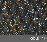 Andersen [444] Hog Heaven™ Confetti Dry Area Anti-Fatigue Floor Mat - Gold 11