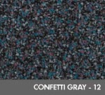 Andersen [447] Hog Heaven™ Plush Dry Area Anti-Fatigue Floor Mat - Confetti Gray - 12