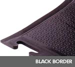 Andersen [477] Happy Feet™ Dry Area Anti-Fatigue Floor Mat - Black w/ Black Border