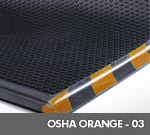 Andersen [480] Happy Feet™ Dry Area Anti-Fatigue Floor Mat - OSHA Orange - 03