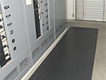 Andersen [783] Anti-Static/Non-Conductive Anti-Fatigue Switchboard Floor Mat Runner - Black - Diamond Plate - 1/4" Thickness AM-783