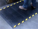 Andersen [480] Happy Feet Wet/Dry Area Anti-Fatigue Floor Mat - Textured Surface - OSHA Border - 1/2" Thickness AM-480S
