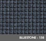 Andersen [210] WaterHog™ Classic Tile Indoor Scraper/Wiper Entrance Floor Mat System - Square Pattern - Bluestone - 158