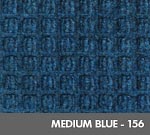 Andersen [210] WaterHog™ Classic Tile Indoor Scraper/Wiper Entrance Floor Mat System - Square Pattern - Medium Blue - 156