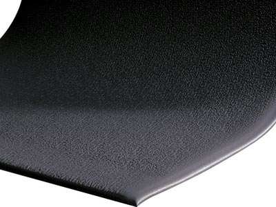 Andersen [910] Sure Cushion™ Textured PVC Foam Floor Mat Runner - Charcoal - 3/8" Thickness - Commercial Floor &amp; Hallway Runners
