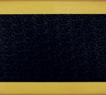 Andersen [930] Sure Cushion™ Yellow Border PVC Foam Floor Mat Runner - Charcoal w/ Border
