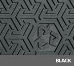 Andersen [554] Super Scrape™ ECO Indoor/Outdoor Slip-Resistant Entrance Floor Mat - Black