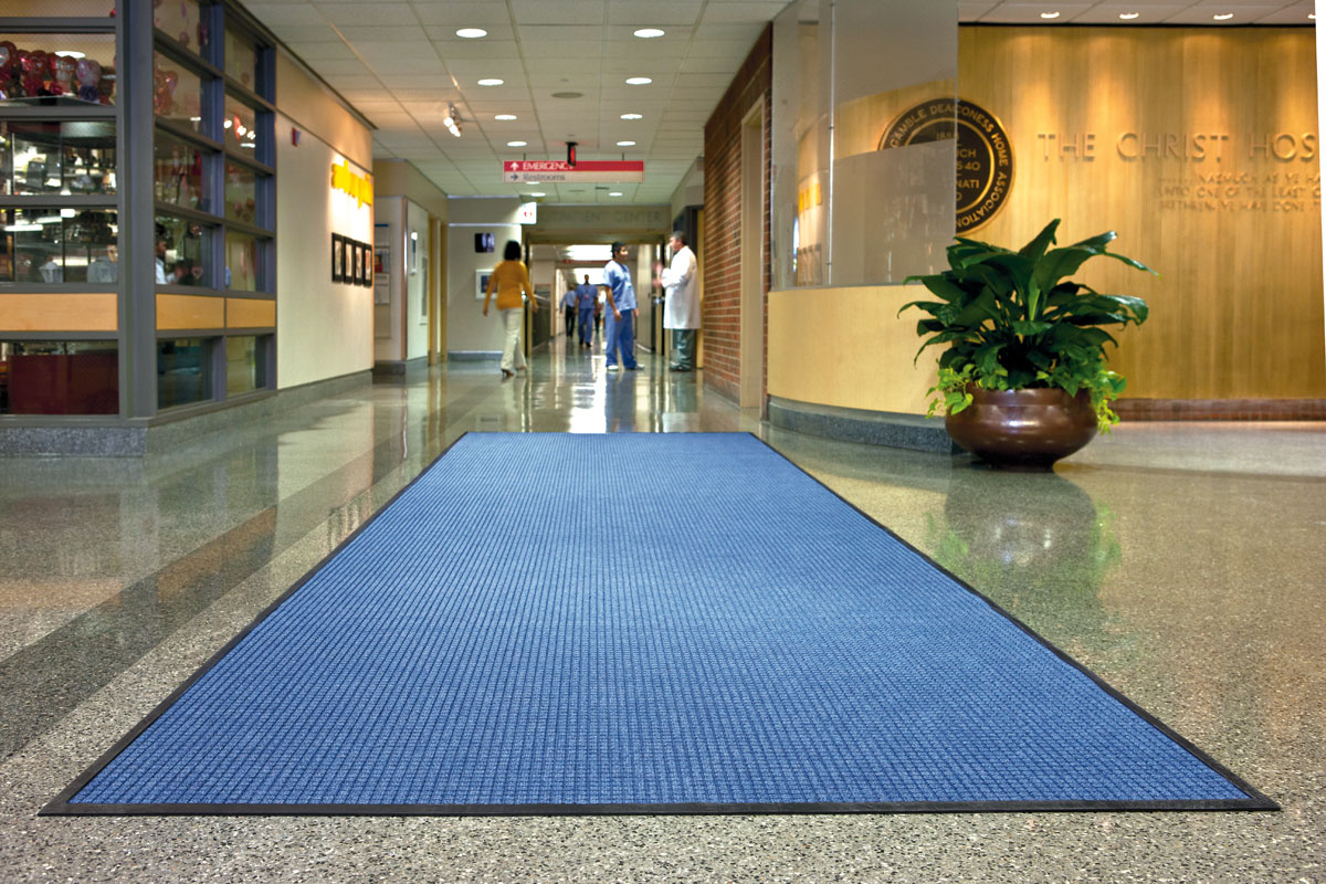 WaterGuard Indoor and Outdoor Entrance Mat Rubber Backing Commercial