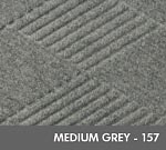 Andersen [208] WaterHog™ Classic Diamond Indoor/Outdoor Scraper/Wiper Entrance Floor Mat - Medium Grey - 157