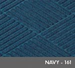 Andersen [208] WaterHog™ Classic Diamond Indoor/Outdoor Scraper/Wiper Entrance Floor Mat - Navy - 161