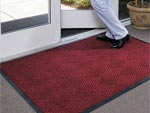 Andersen [208] WaterHog Classic Diamond Indoor/Outdoor Scraper/Wiper Entrance Floor Mat - Rubber Border - 3/8" Thickness AM-208