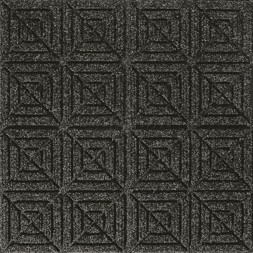 Andersen [221] WaterHog™ Fashion Diamond Indoor/Outdoor Scraper/Wiper Entrance Floor Mat - Charcoal - 154