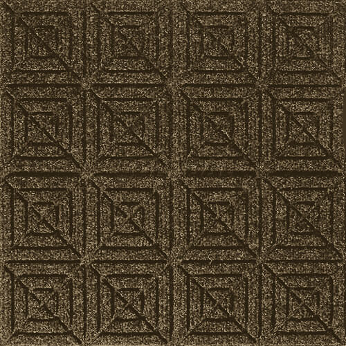 Andersen [221] WaterHog™ Fashion Diamond Indoor/Outdoor Scraper/Wiper Entrance Floor Mat - Dark Brown - 152