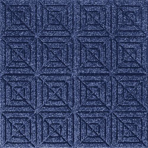 Andersen [221] WaterHog™ Fashion Diamond Indoor/Outdoor Scraper/Wiper Entrance Floor Mat - Medium Blue - 156