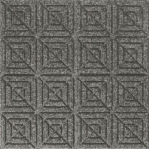 Andersen [221] WaterHog™ Fashion Diamond Indoor/Outdoor Scraper/Wiper Entrance Floor Mat - Medium Grey - 157