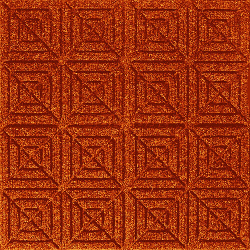 Andersen [221] WaterHog™ Fashion Diamond Indoor/Outdoor Scraper/Wiper Entrance Floor Mat - Orange - 167