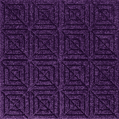 Andersen [221] WaterHog™ Fashion Diamond Indoor/Outdoor Scraper/Wiper Entrance Floor Mat - Purple - 168