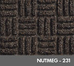 Andersen [265] WaterHog™ Masterpiece™ Select Indoor Scraper/Wiper Entrance Floor Mat - Nutmeg - 231