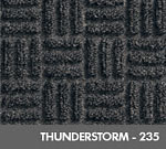 Andersen [265] WaterHog™ Masterpiece™ Select Indoor Scraper/Wiper Entrance Floor Mat - Thunderstorm - 235