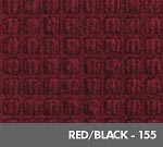Andersen [280] WaterHog™ Fashion Indoor/Outdoor Scraper/Wiper Entrance Floor Mat - Red/Black - 155