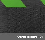 Andersen [400] Safety Scrape™ Slip-Resistant Floor Mat - OSHA Border - Green - 04