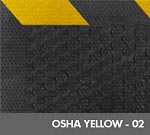 Andersen [400] Safety Scrape™ Slip-Resistant Floor Mat - OSHA Border - Yellow - 02