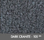 Andersen [105] TriGrip™ Indoor Wiper/Finishing Floor Mat - Nylon Face - Rubber Backing - Dark Granite - 105**