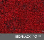 Andersen [105] TriGrip™ Indoor Wiper/Finishing Floor Mat - Nylon Face - Rubber Backing - Red/Black - 101**