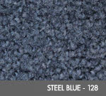 Andersen [105] TriGrip™ Indoor Wiper/Finishing Floor Mat - Nylon Face - Rubber Backing - Steel Blue - 128