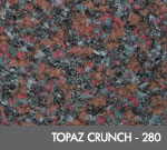 Andersen [109] ColorStar™ Crunch Indoor Wiper/Finishing Floor Mat - Nylon Face - Rubber Backing - Topaz Crunch - 280