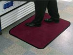 Andersen [125] ColorStar™ Solution Dyed Indoor Wiper/Finishing Floor Mat - Nylon Face - Rubber Backing - 3/8" Thickness