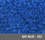 Andersen [125] ColorStar™ Solution Dyed Indoor Wiper/Finishing Floor Mat - Nylon Face - Rubber Backing - Bay Blue - 252