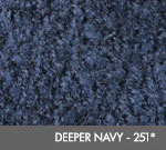 Andersen [125] ColorStar™ Solution Dyed Indoor Wiper/Finishing Floor Mat - Nylon Face - Rubber Backing - Deeper Navy - 251*