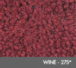 Andersen [125] ColorStar™ Solution Dyed Indoor Wiper/Finishing Floor Mat - Nylon Face - Rubber Backing - Wine - 273*