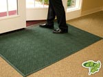 Andersen [2201] Enviro Plus® Indoor Wiper/Finishing Floor Mat - Basketweave Pattern - Rubber Backing - 1/4" Thickness AM-2201