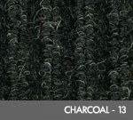 Andersen [870] Cobblestone™ Indoor Wiper/Finishing Floor Mat - Poly Face - Vinyl Backing - Charcoal - 13