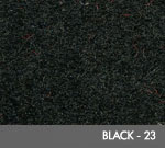 Andersen [871] Impressionist™ Indoor Wiper/Finishing Floor Mat - Olefin Face - Vinyl Backing - Black - 23